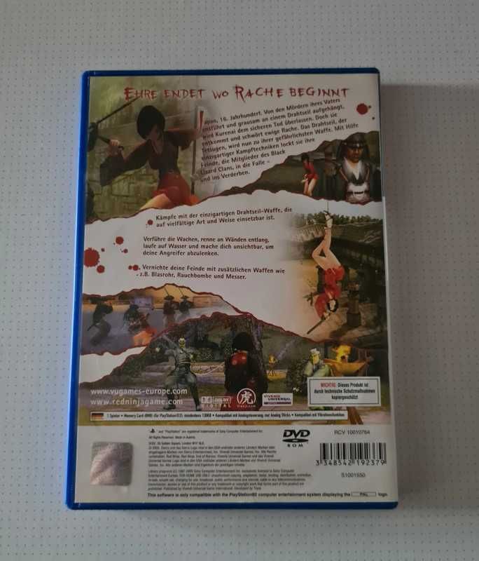 Red Ninja - End of Honor PS2 PlayStation 2