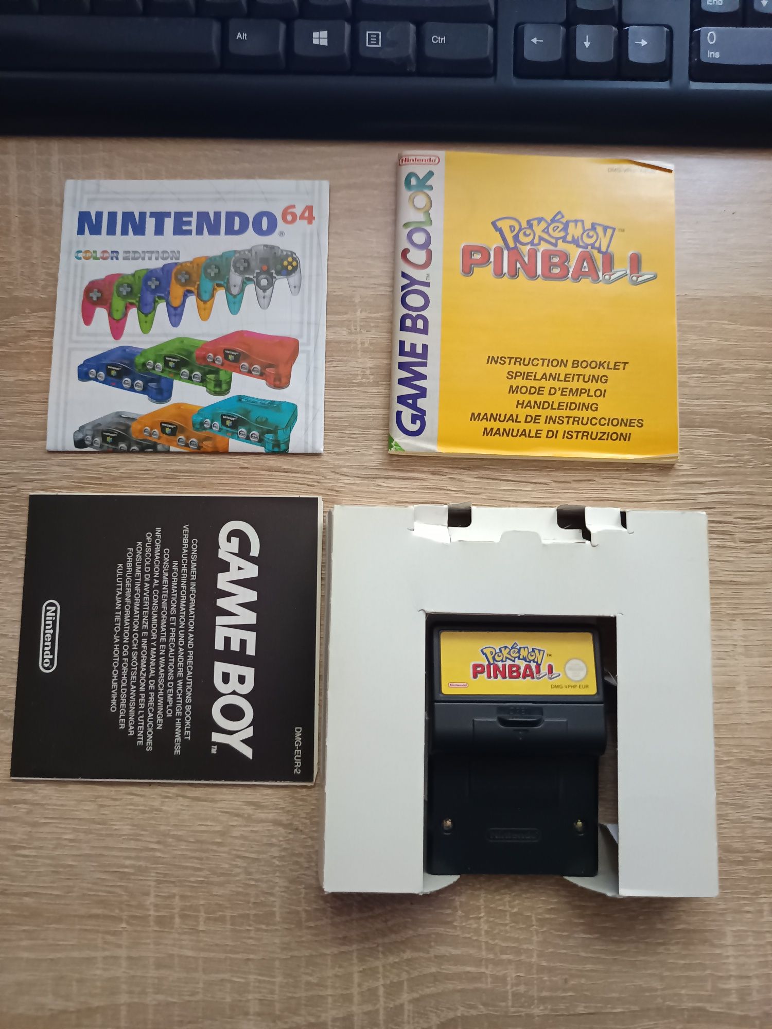 Gra Pokemon Pinball Gameboy Color