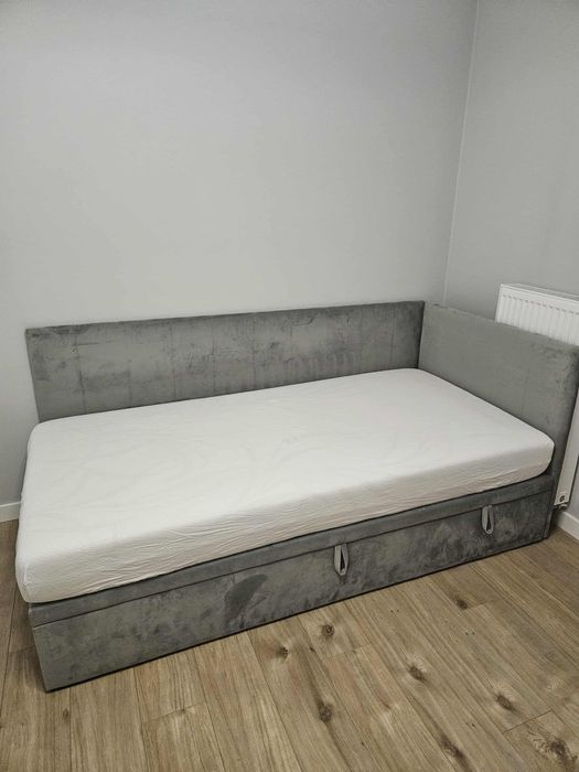Łóżko młodzieżowe stan bdb  materac 100 x 200 cm
