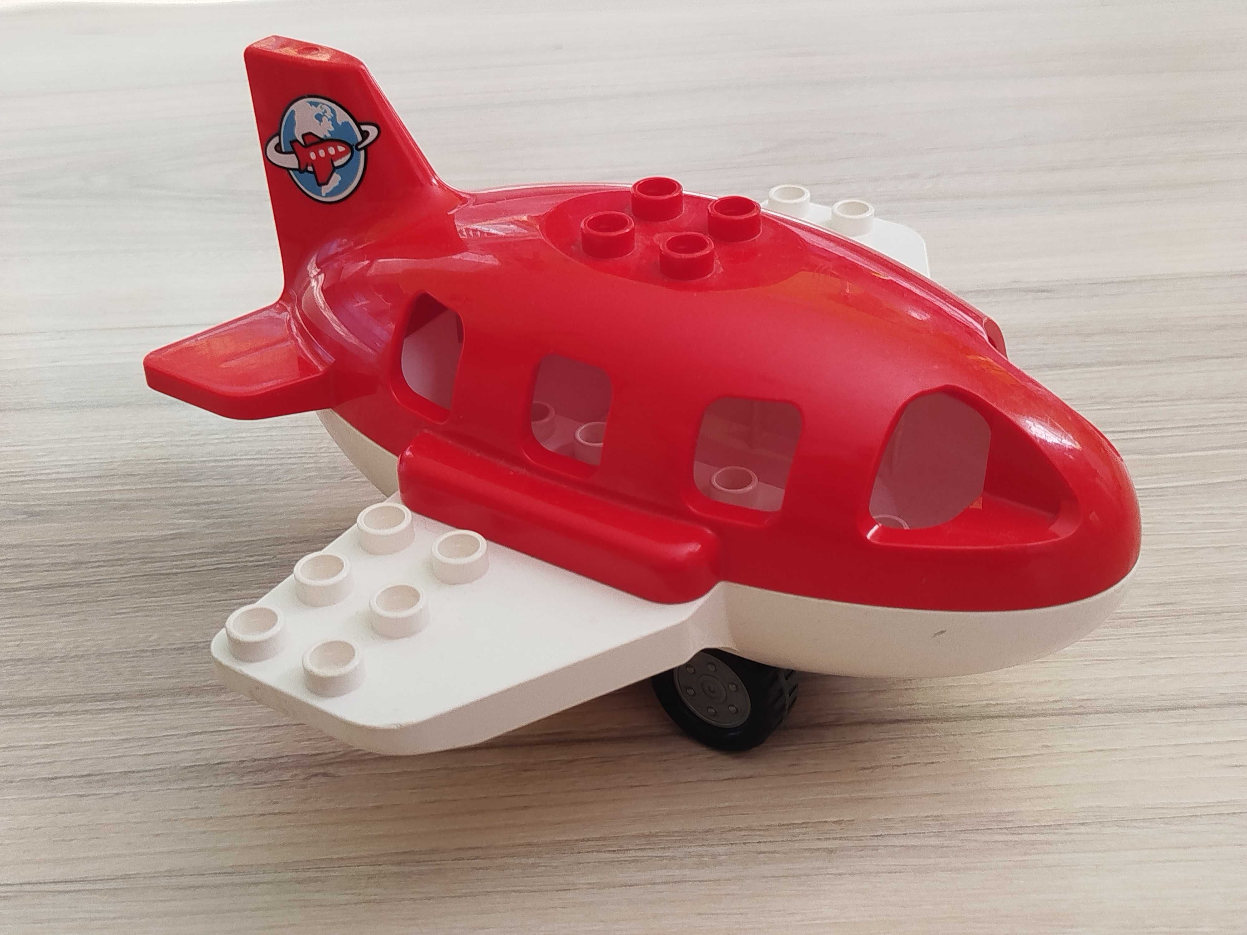 Klocki Lego Duplo czerwony samolot