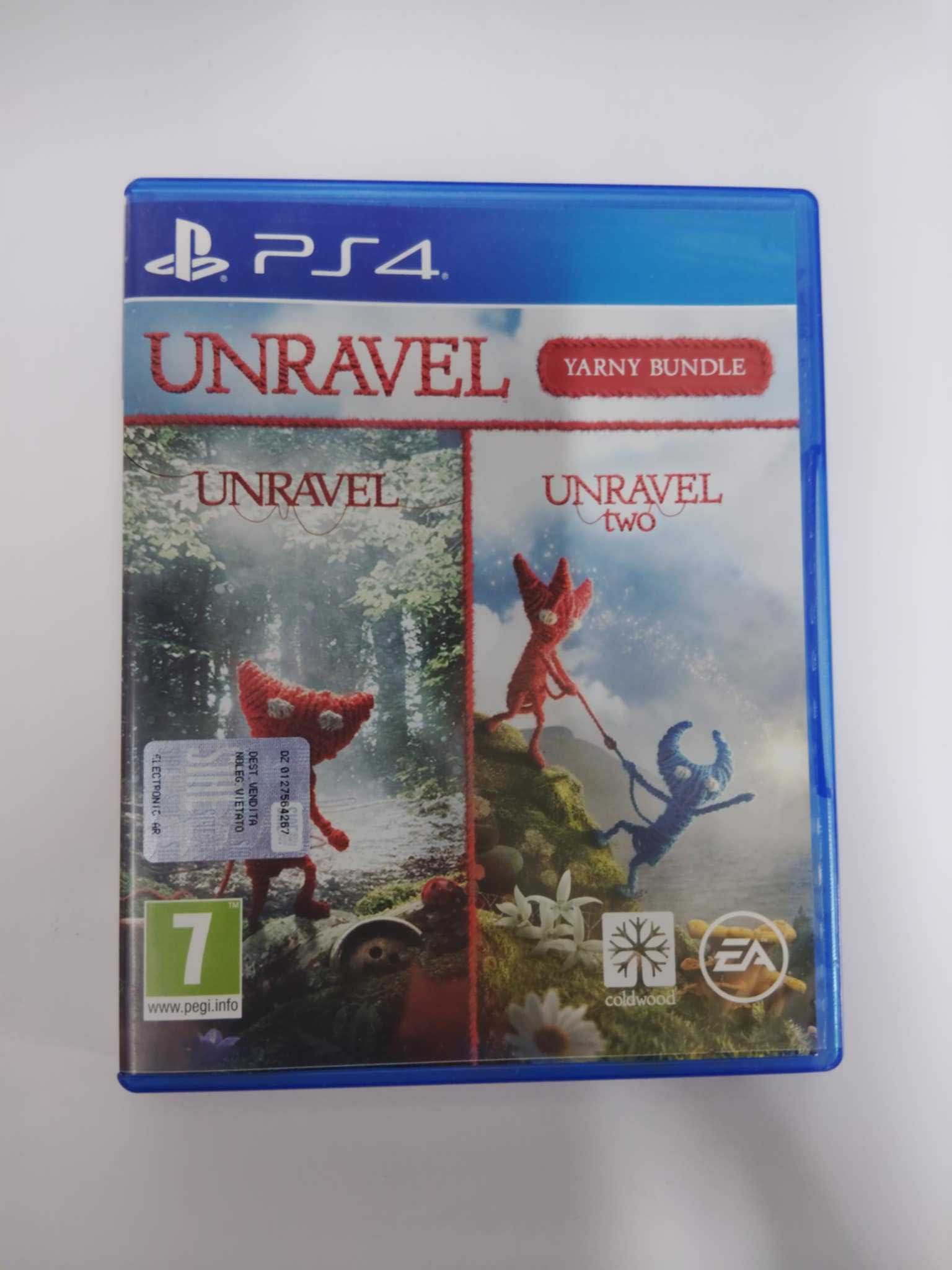 Unravel Yarny Bundle (Unravel 1 & 2) PS4 2 pady eng