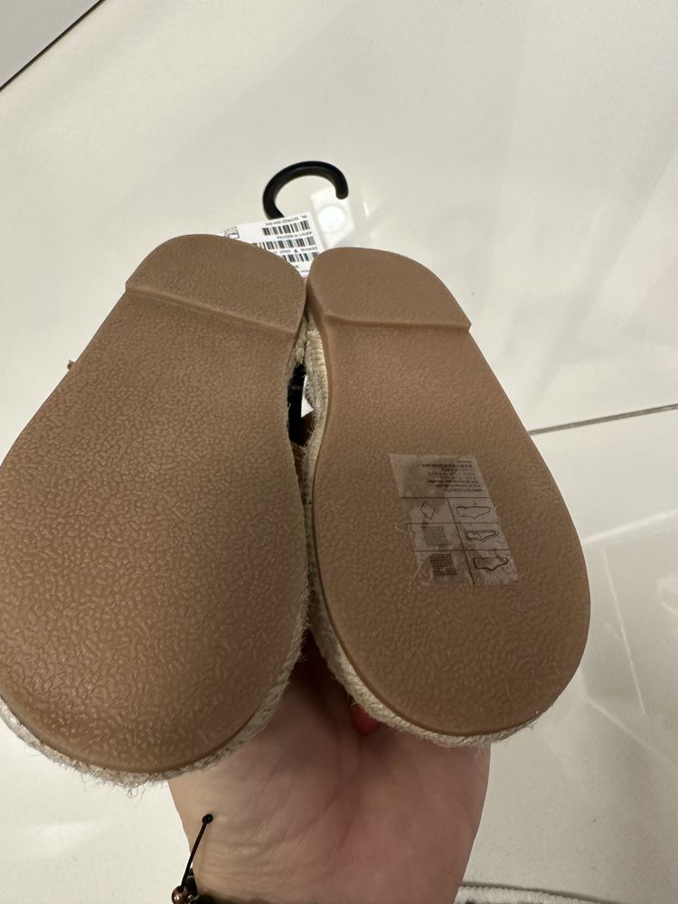Sandalki h&m 26 nowe z metka
