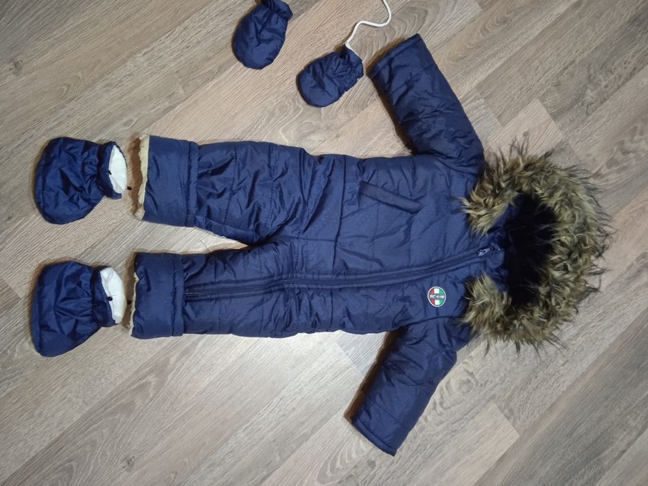 Зимний комбинезон на мальчика
