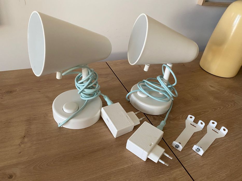 Lampki ścienne dziecięce 2 sztuki Ikea