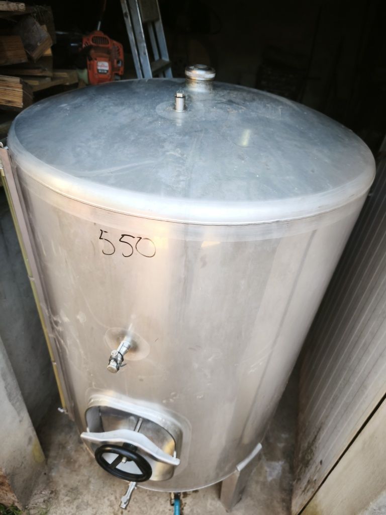 Cuba em inox 550L