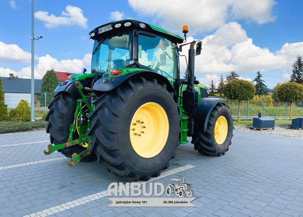 John Deere 6145 R  Firestone 100% 6150 Pneumatyka Tuz JD 6155 M