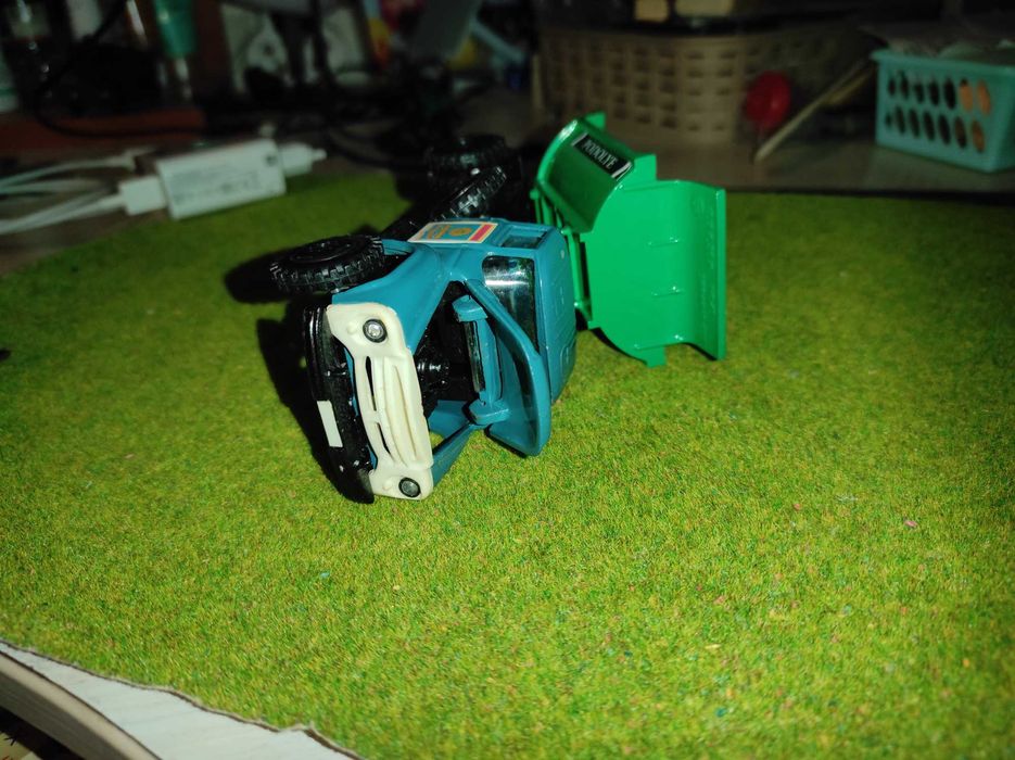 Зил ммз 555 бирюзовая кабина зеленый кузов Подолье