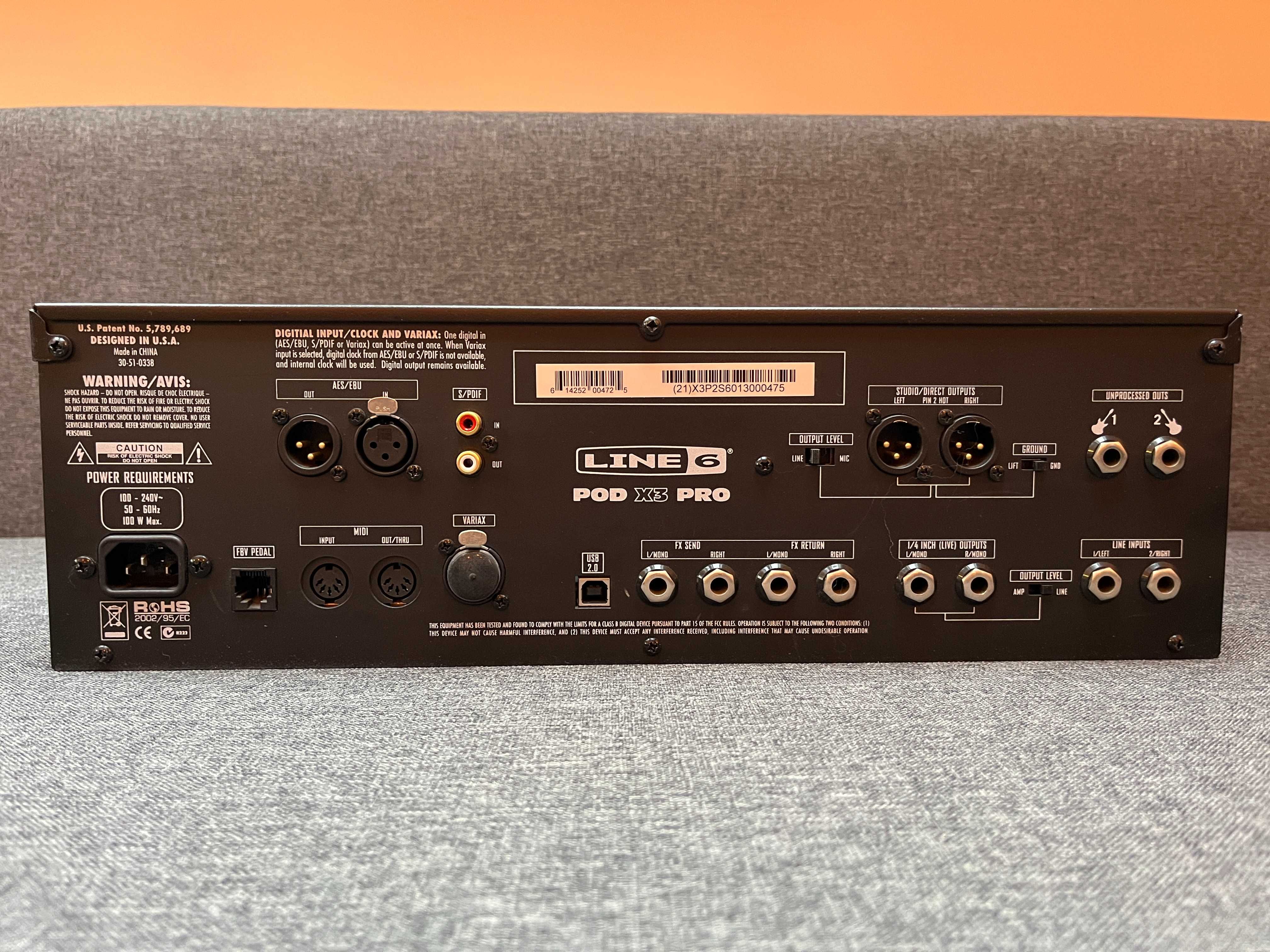 Multiefekt Line6 Pod X3 Pro (do gitary/akustyka, basu i wokalu)
