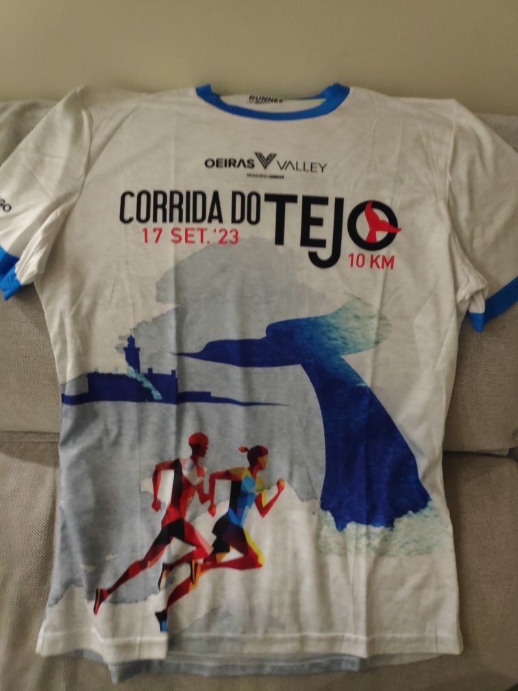 T-shirts técnicas de corridas