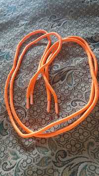 Оранжевые шнурки длинные (120 см) или обмен