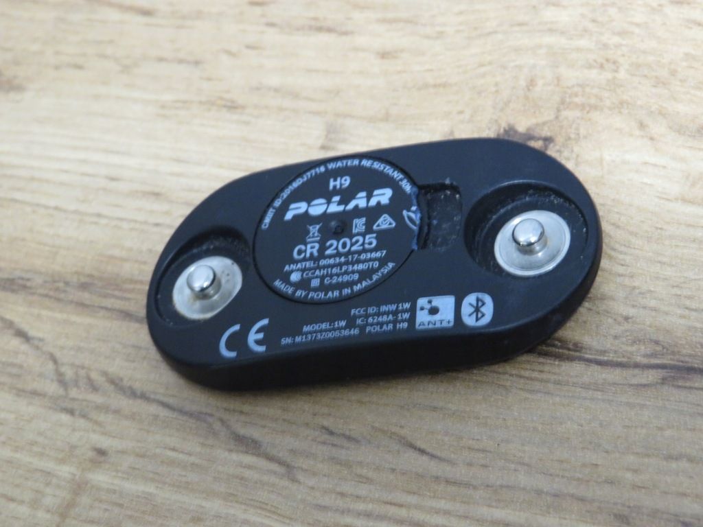 Sensor, czujnik tętna Polar H9 Unisex, czarny M-XXL