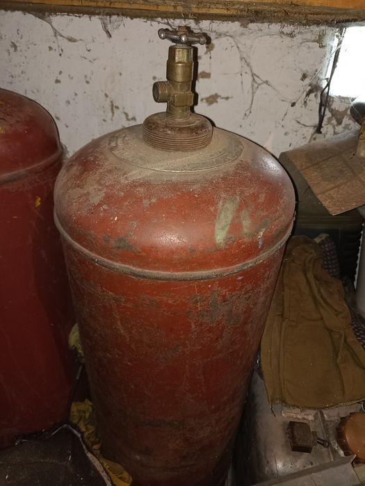 Газовий балон 40 літрів радянський робочий