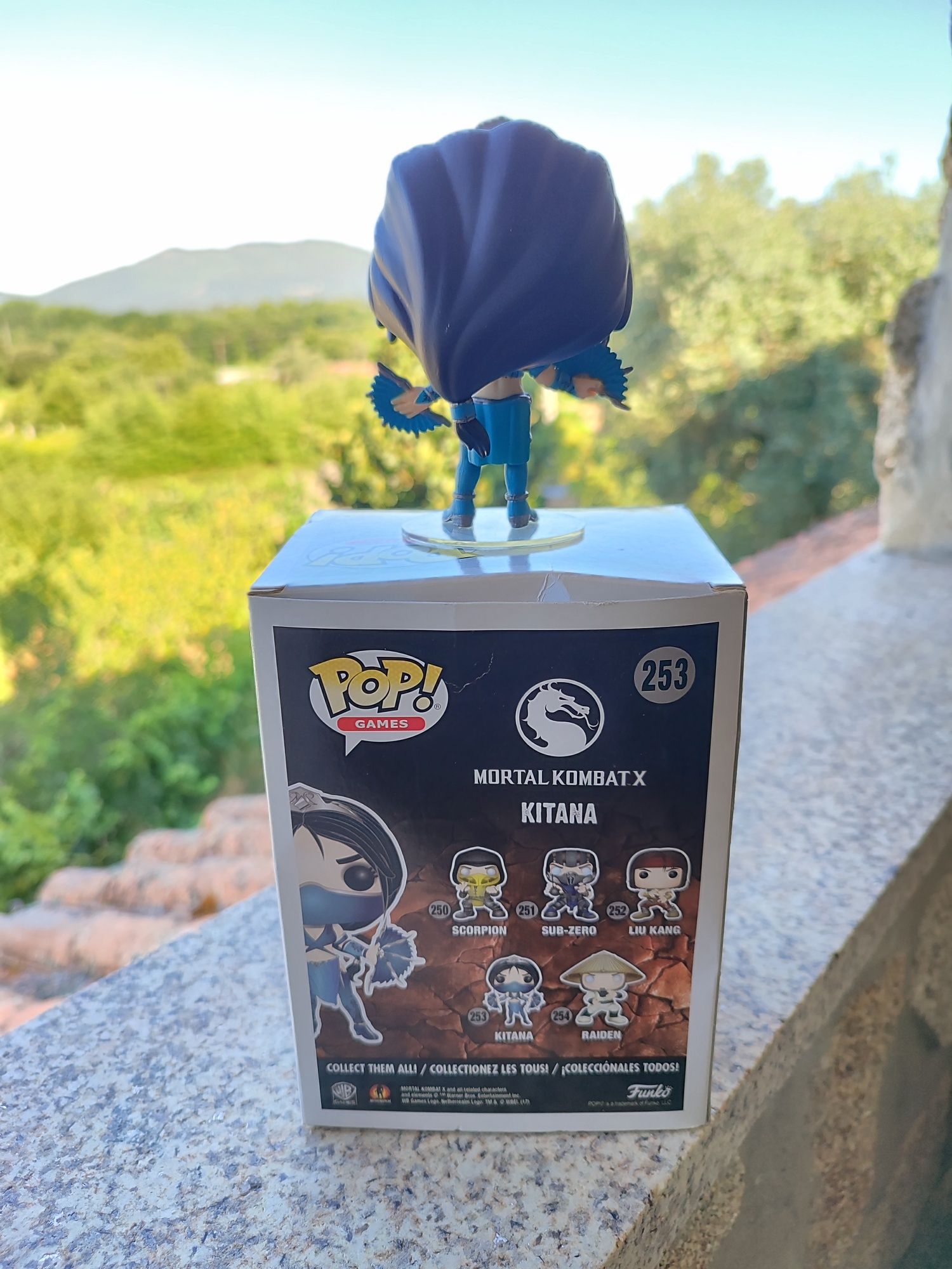 Funk pop Kitana mortal Kombat X #253