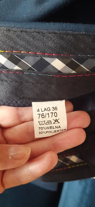 Garnitur chłopięcy granatowy 48/170 cm komers,egzaminy