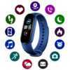 Фитнес браслет Smart Watch M5 Band Classic Black смарт часы-трекер.