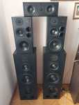 Amplituner SONY STR-DG500 + kolumny/głośniki STX 5.1