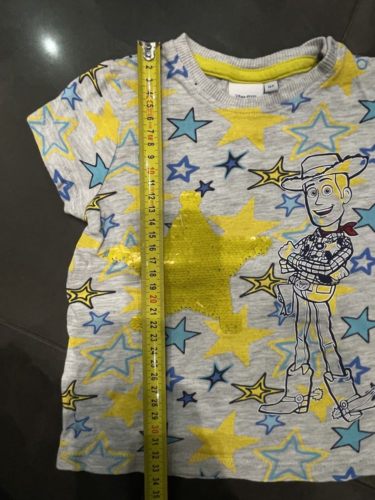 Koszulka Disney z cekinami 92 Toy Story
