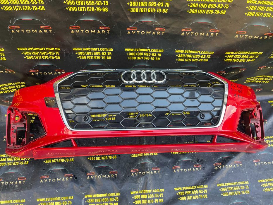 Бампер передній Audi A5 8W6 S-Line 2020р- бампер передний A5