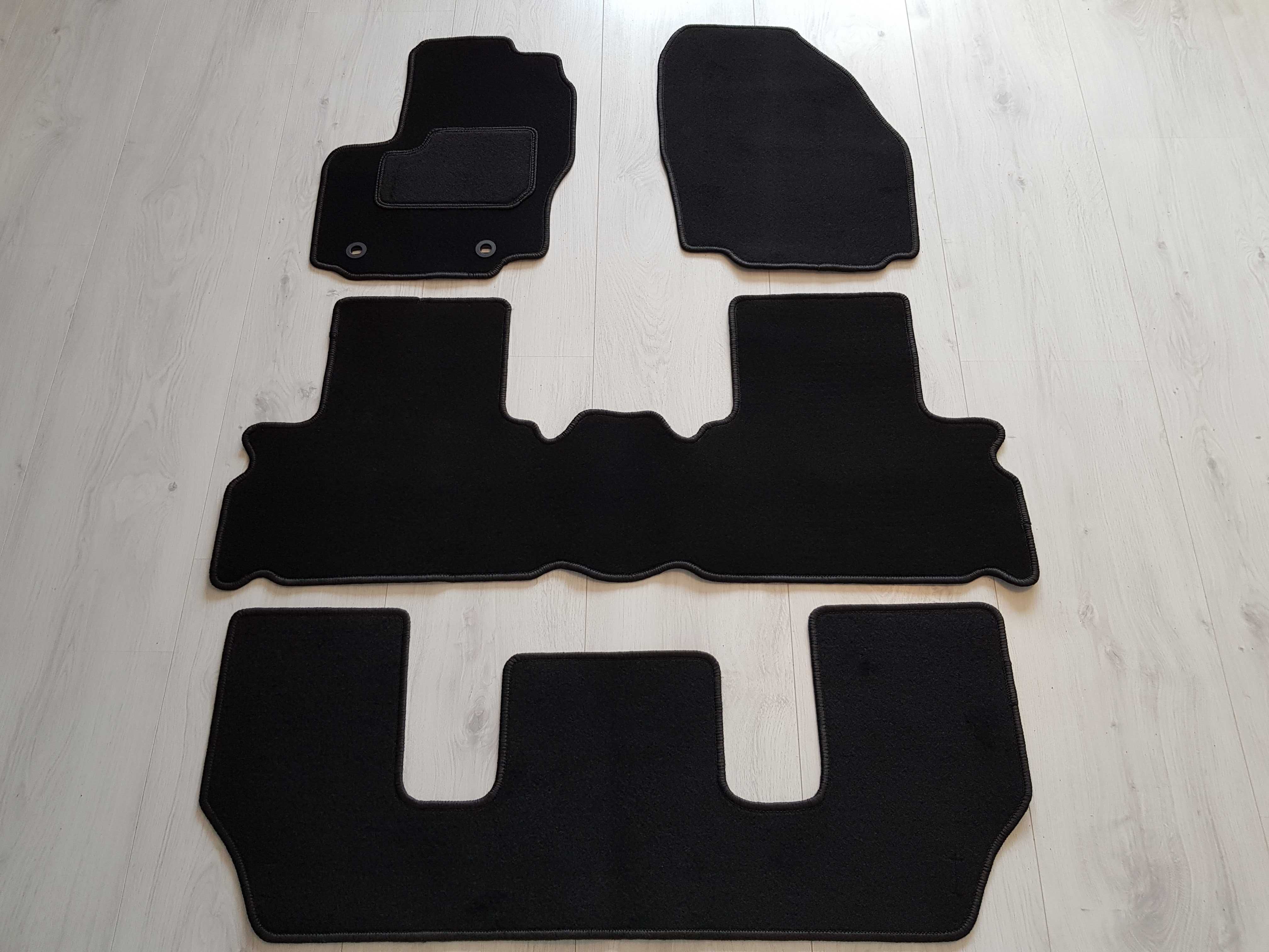 Dywaniki Welurowe FORD GALAXY II Rok 06-15 Idealnie Dopasowane Stopery