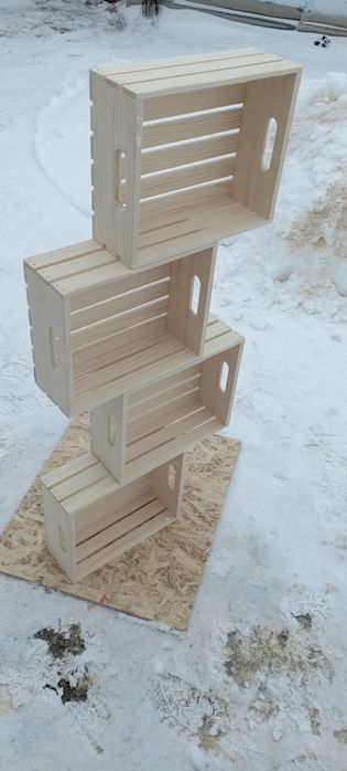 Ящик декоративний деревяний 12см*40см*60см