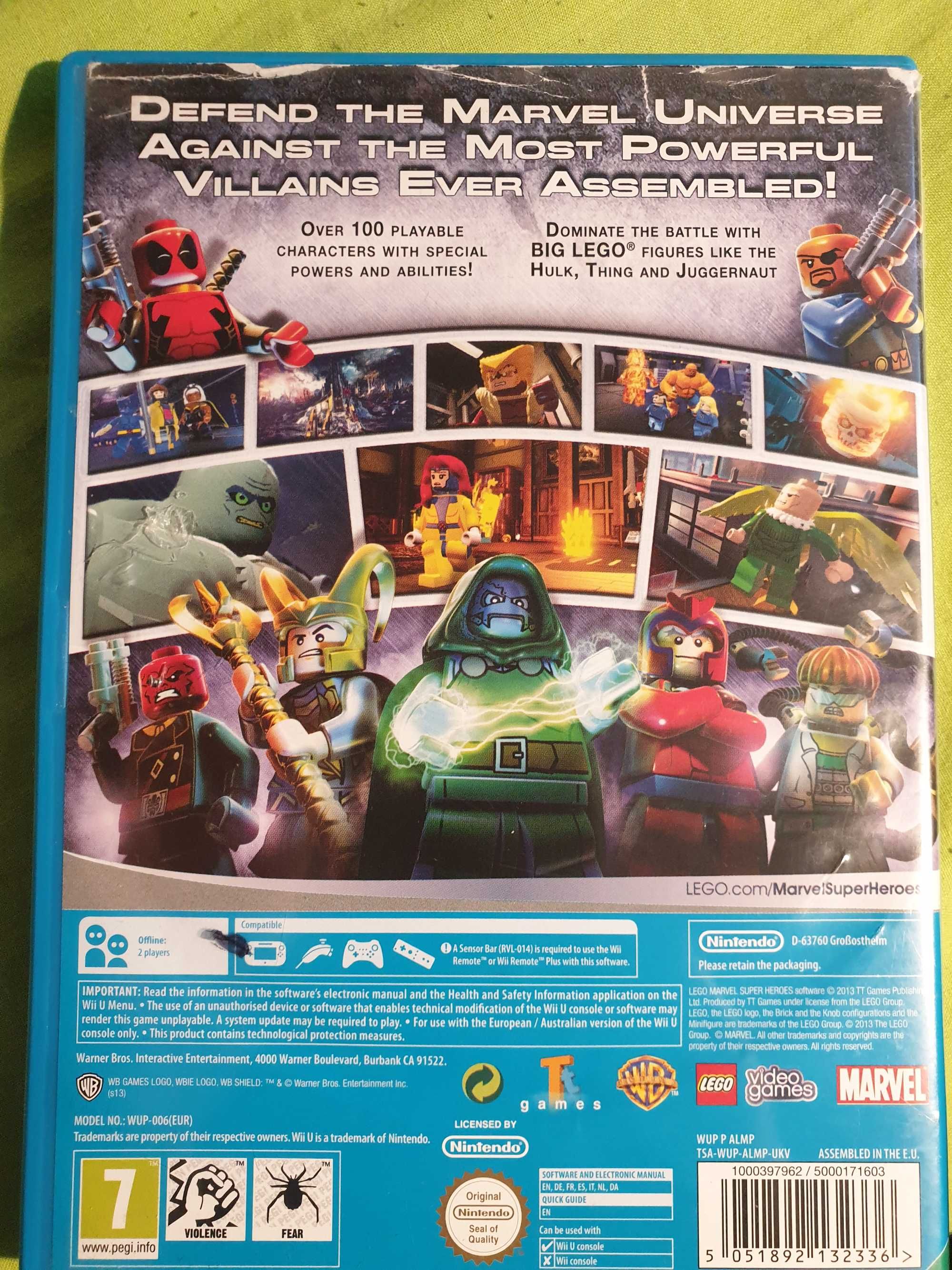 Wii U LEGO Marvel Super Heroes
