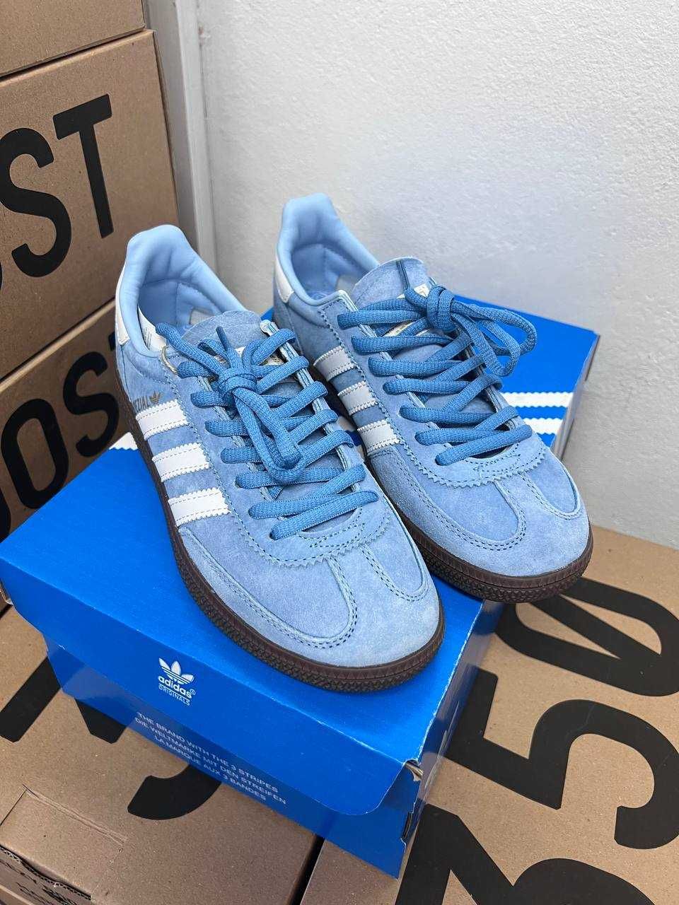Женские кеды Adidas spezial HandBall / Адидас spezial blue 38 39 40