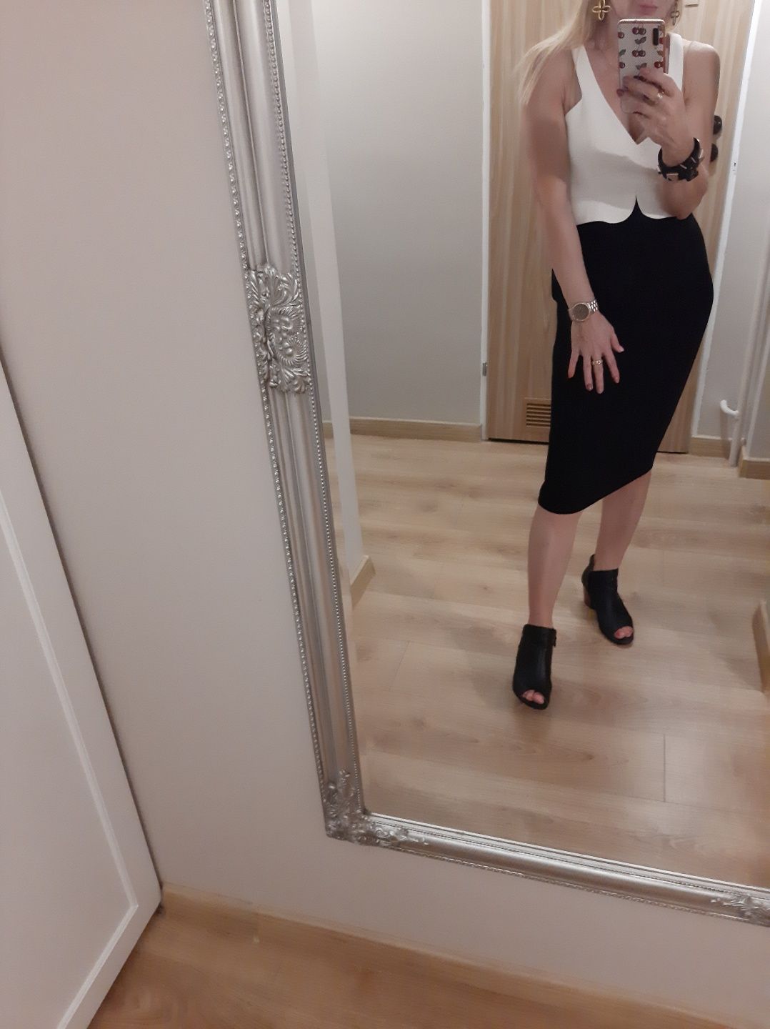 H&m sukienka z koronką xs