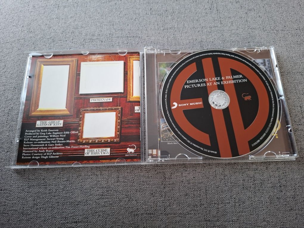 Emerson Lake & Palmer, pictures at an exhibition CD 1972