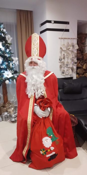 Sprzedam profesjonalny strój św. Mikołaja