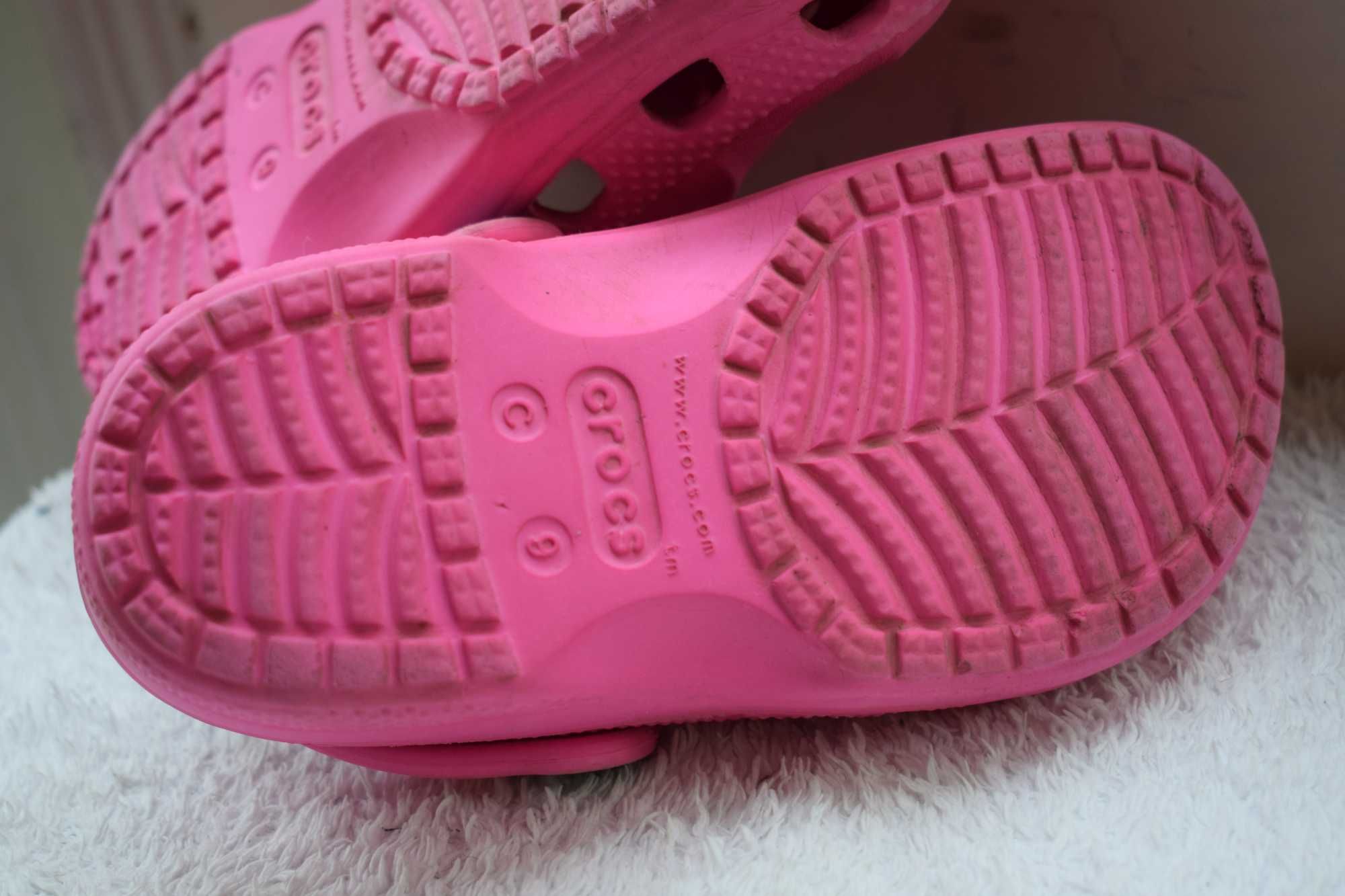 шлепанцы шлепки сабо кроксы тапки Crocs C 9 р. 26 16 см