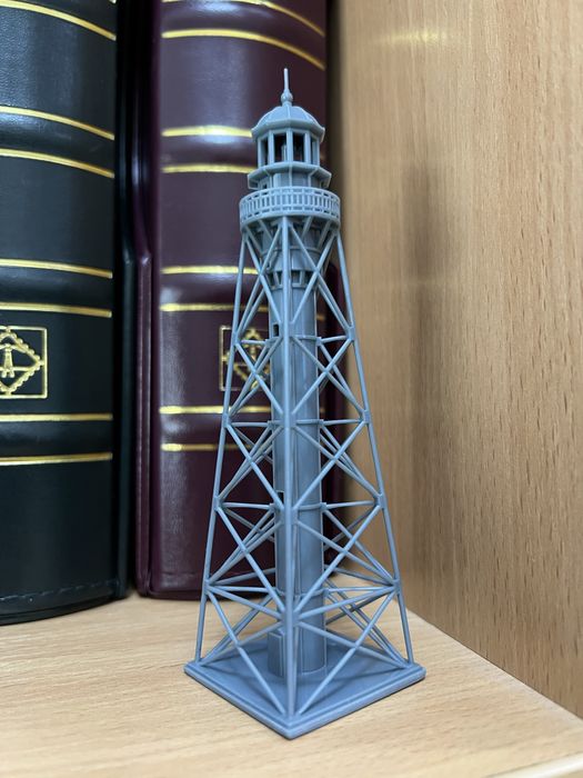 Сувенір «Маяк Джарилгацький». Масштаб 1:200. 3Д друк.