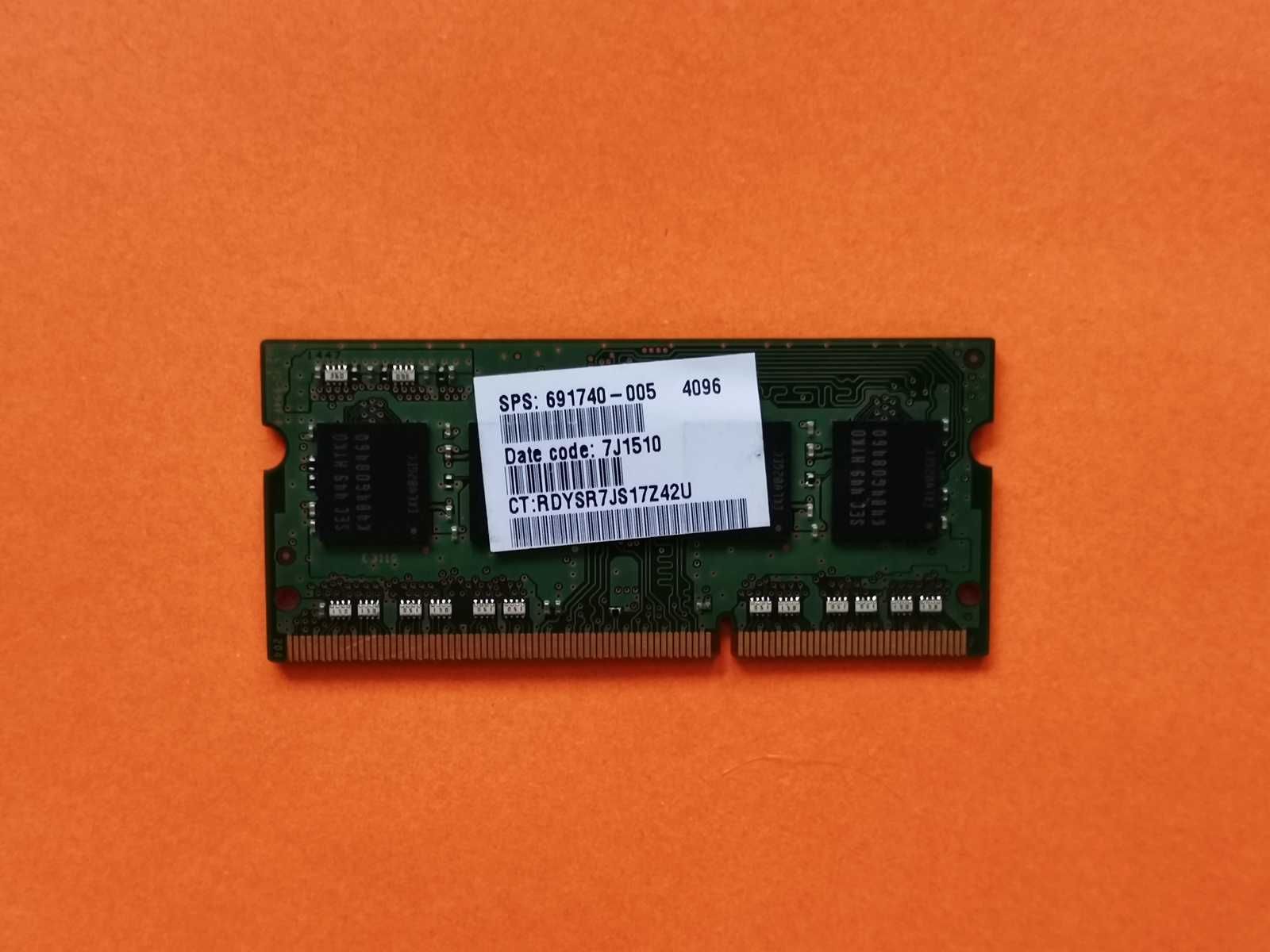 DDR3 4GB Samsung 12800 L