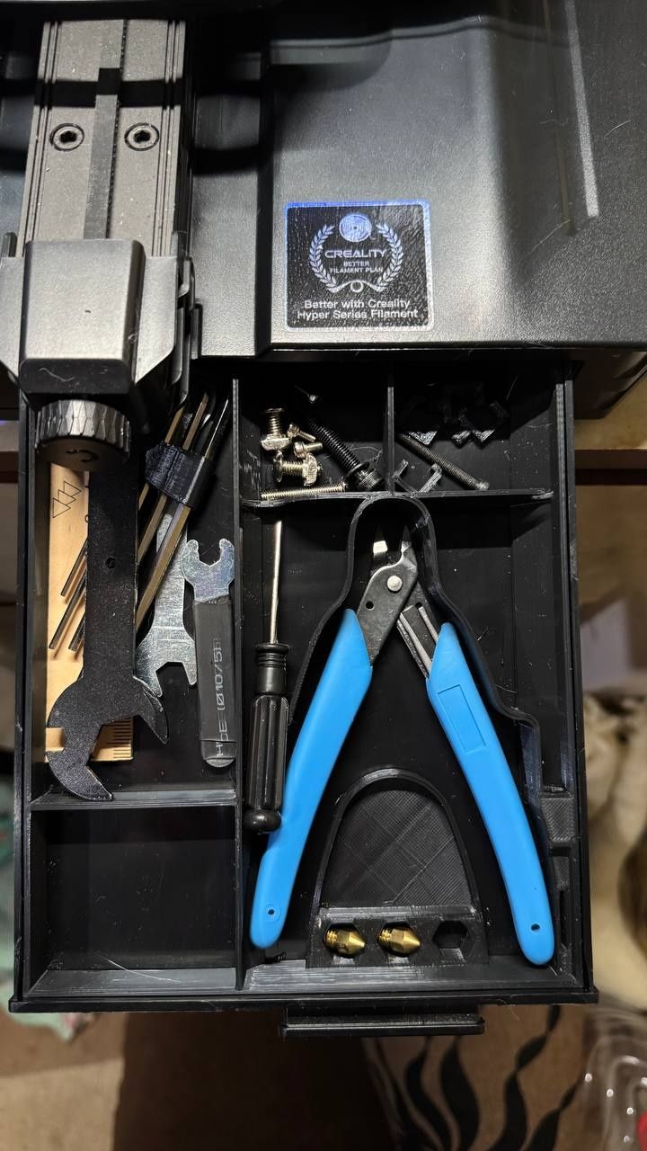 3d принтер Ender 3 s1 pro+ сушка пластика Creality filament dry box2.0