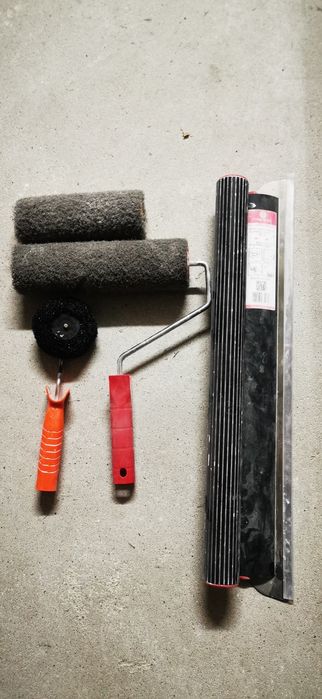 Zestaw do gładzi wałki