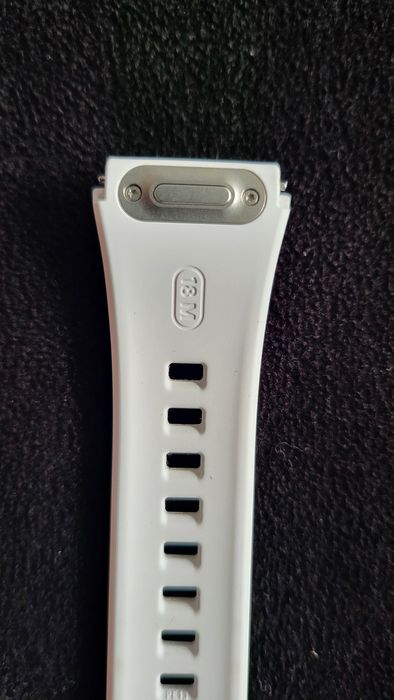 Pasek do zegarka Huawei GT4 GT5 41mm szerokość 18mm oryginalny biały