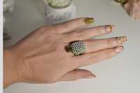 Роскошное кольцо ананас Gucci Размер 17