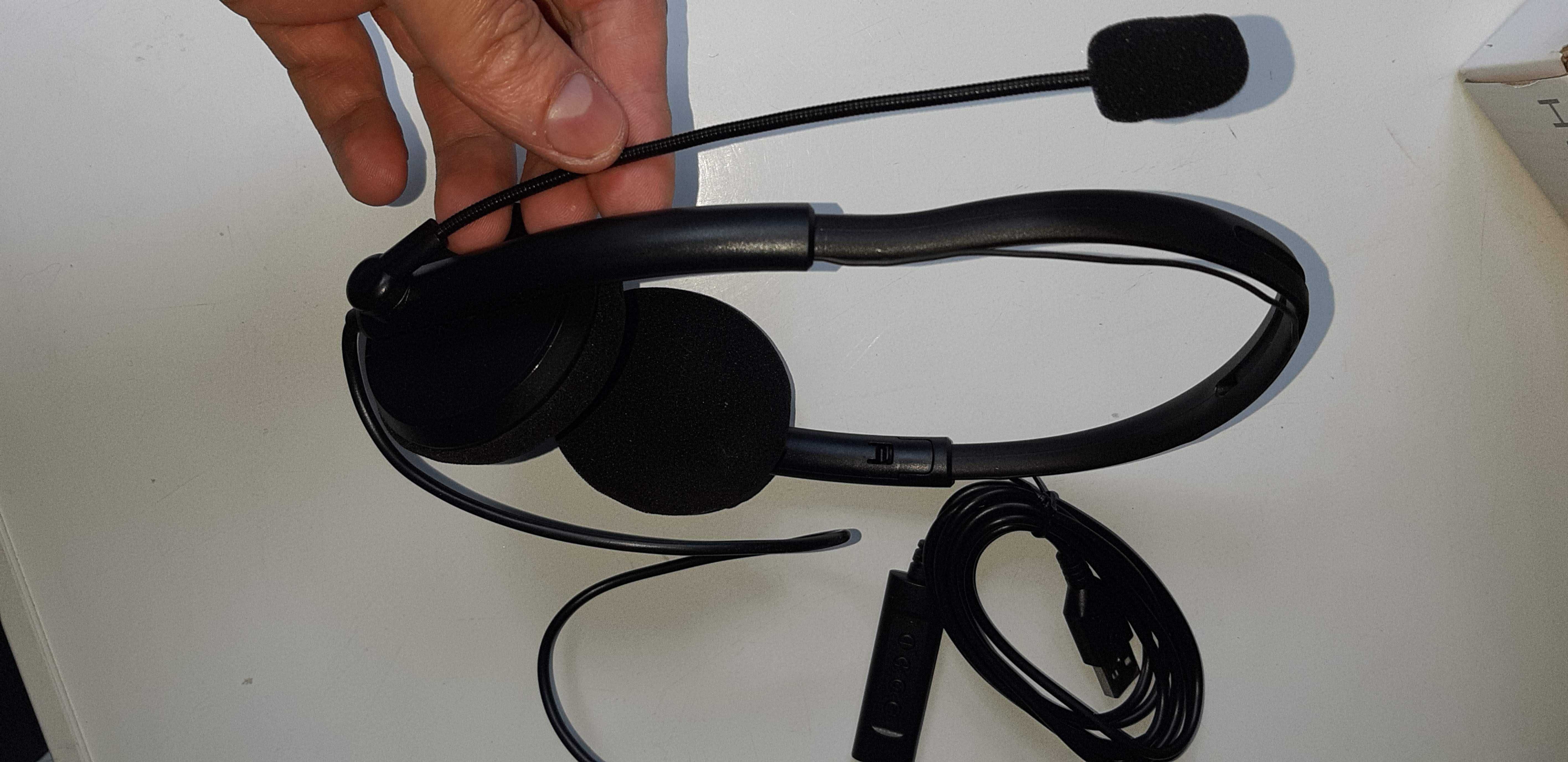 USB-гарнитура, шумоподавляющие наушники с микрофоном