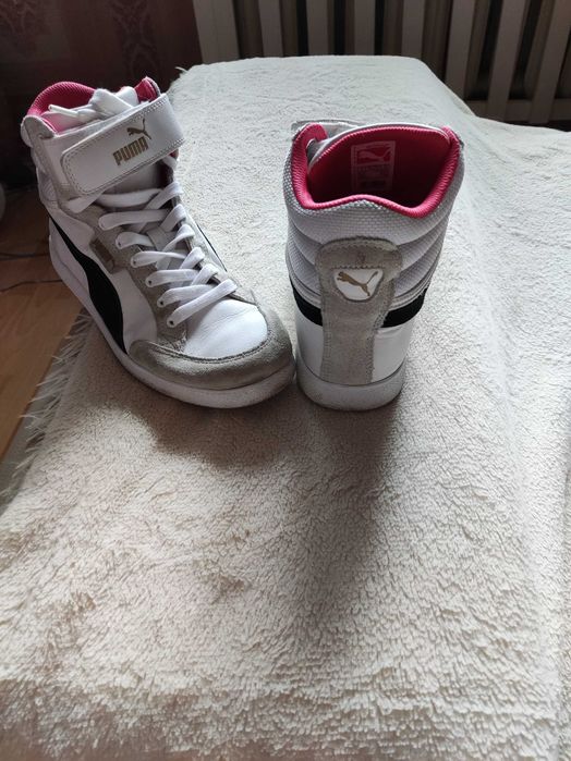 Кросовки кожаные puma