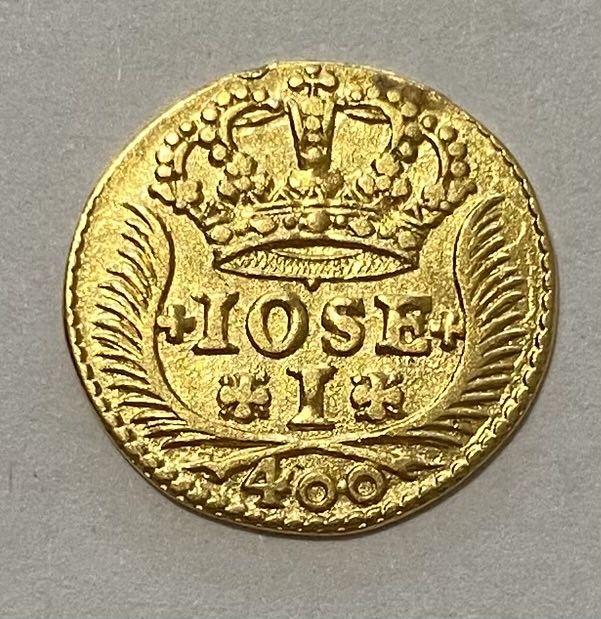 Moeda de ouro D.JOSÉ I PINTO 1752