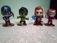 Figurki Marvel Avengers Ironman Thor Hulk Kapitan Ameryka