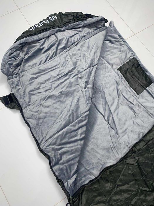 Теплий спальник, спальний мішок HIKEMAN пух+фліс