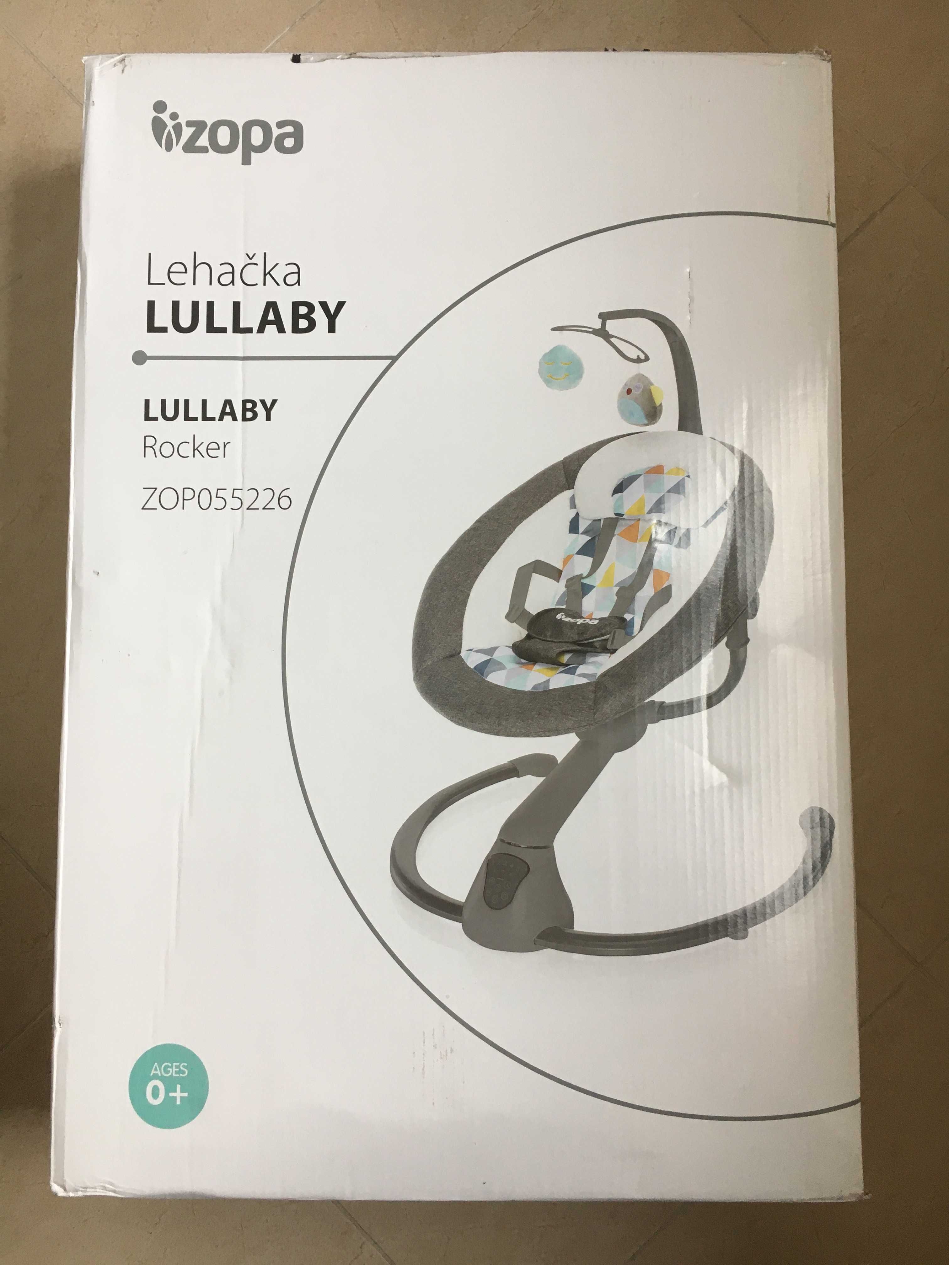 Espreguiçadeira multifuncional para bebé, Zopa Lullaby