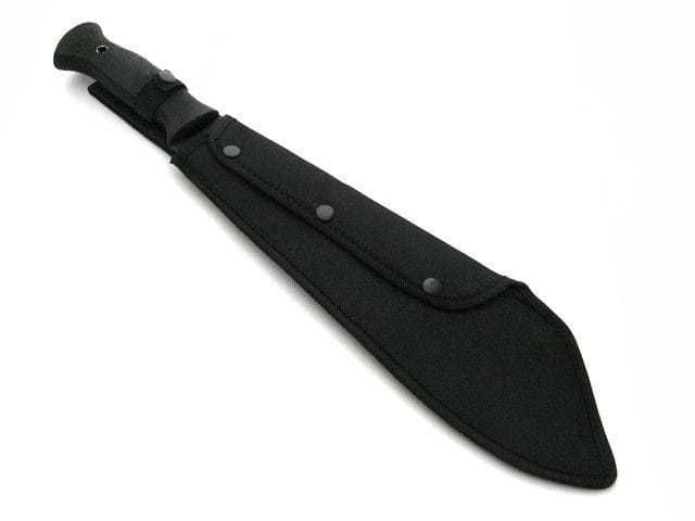 Wielki nóż czarna maczeta miecz 45 cm + pokrowiec N607