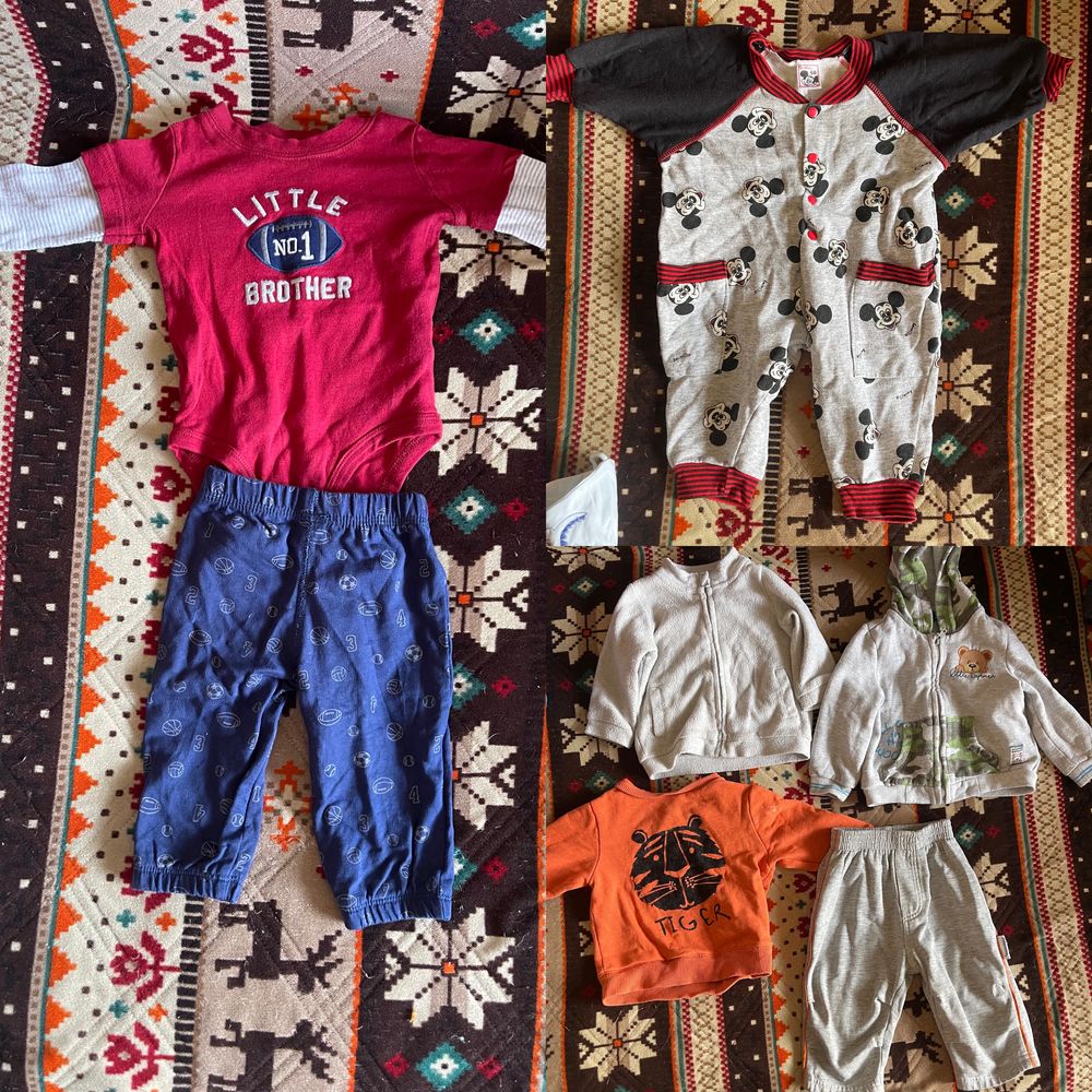 Одежда для малыша 6,9,12 месяцев