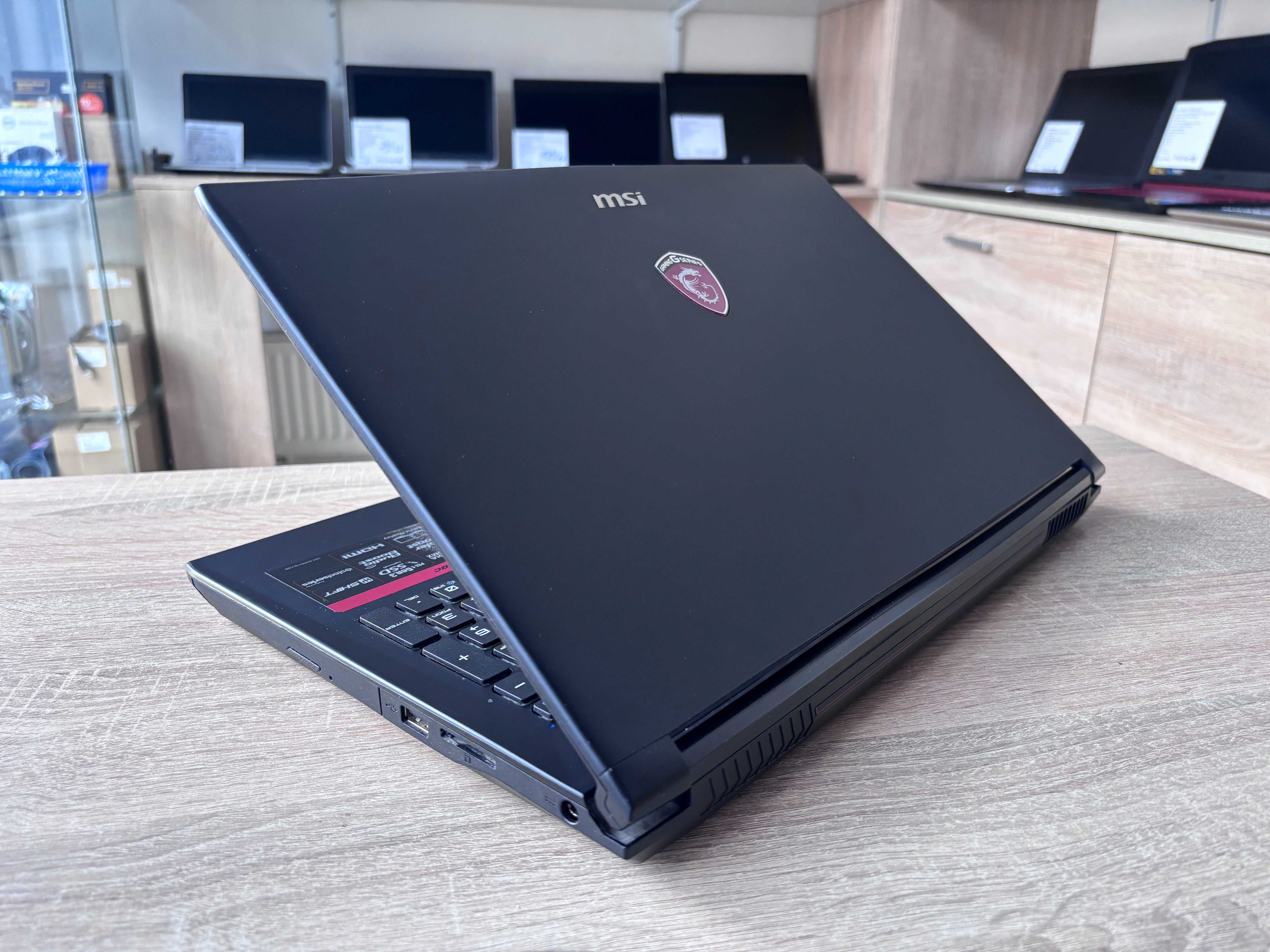 Laptop MSI GL62 6QC - i7-6700HQ, 16GB ram, Nvidia GeForce, SSD