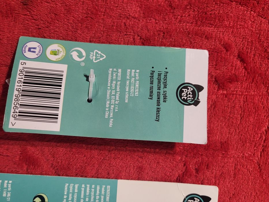 2 szt. Kleszczołapki przyżąd do usuwania kleszczy Activ Pet