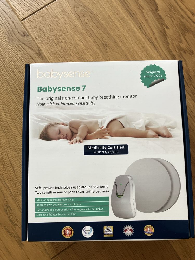 Monitor oddechu dla niemowląt Babysense 7 | nowy | gwarancja
