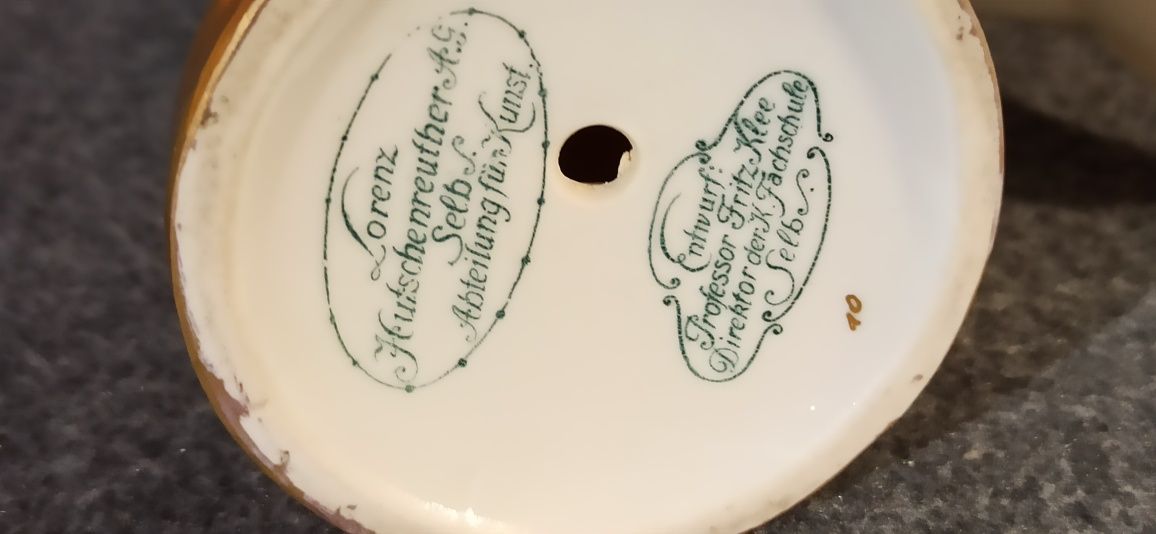Figurka Sójka Lorenz Hutschenreuther Selb Grupa Rosenthal prof. F.Klle