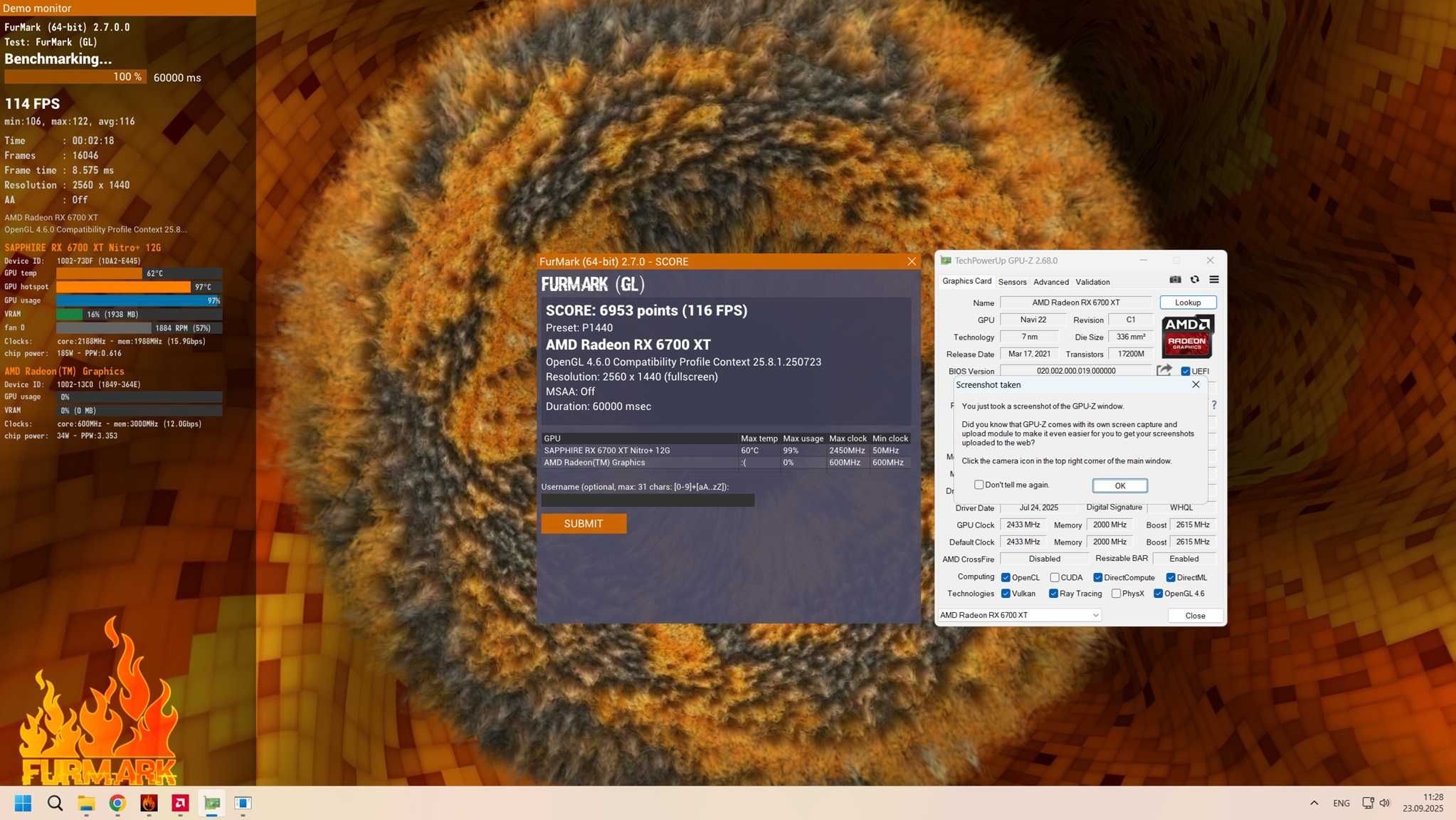 Відеокарта Sapphire NITRO+ RX 6700XT 12GB GDDR6
