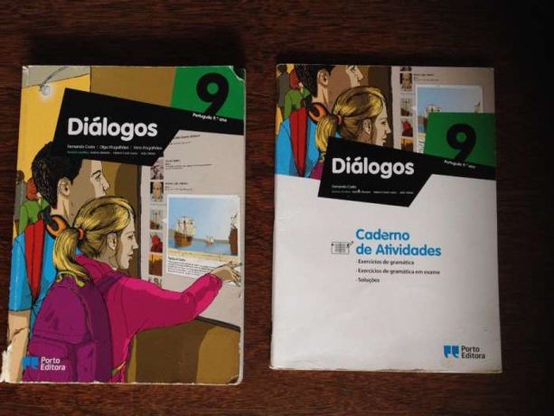 Livro Escolar - Diálogos - Português 9ºano